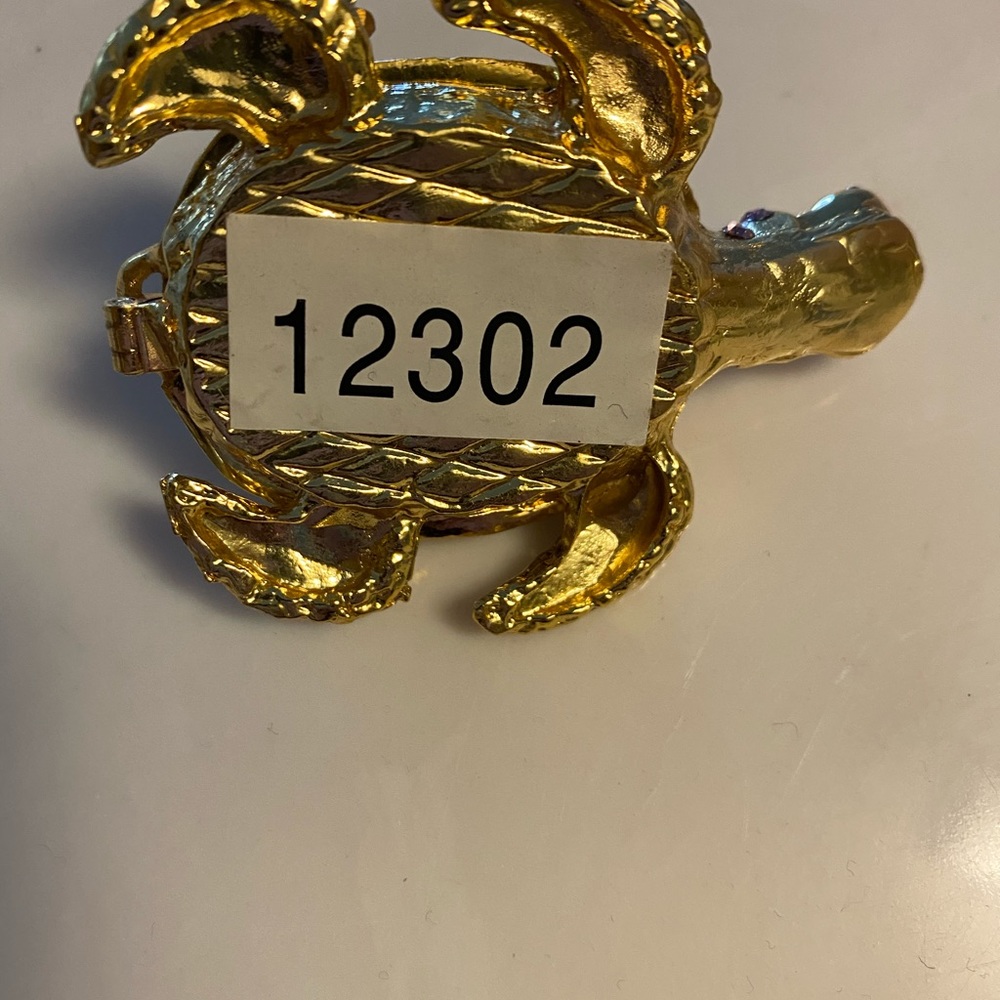 Ring Box - Turtle ring box New - Picture 6 of 6